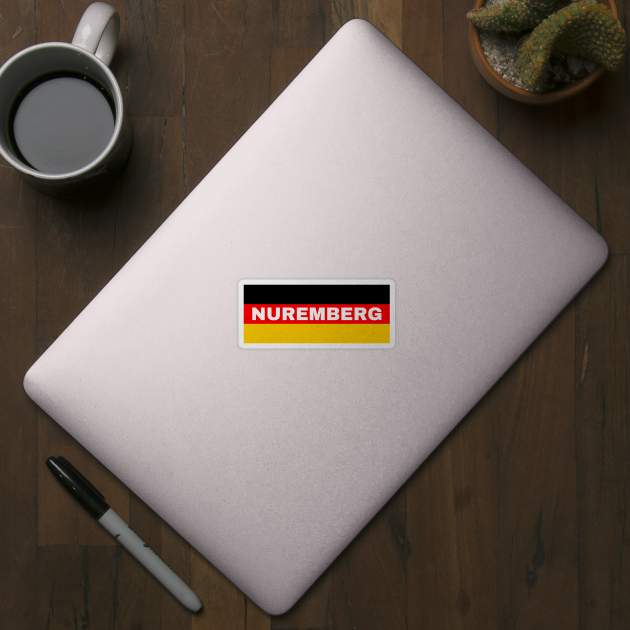 Nuremberg City in German Flag by aybe7elf